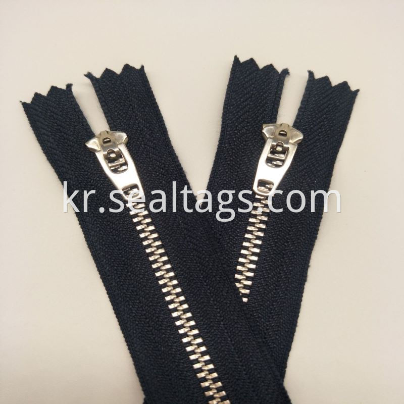 Metal Coat Zipper